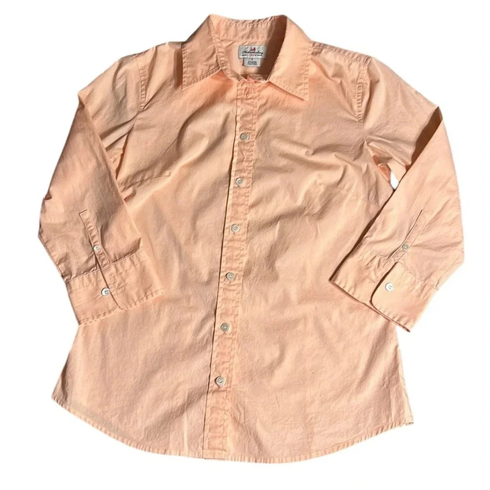 J,Crew cotton blouse,shirt,sz S, EC, office,minimalist,lagenlook,sustainable - Picture 8 of 16
